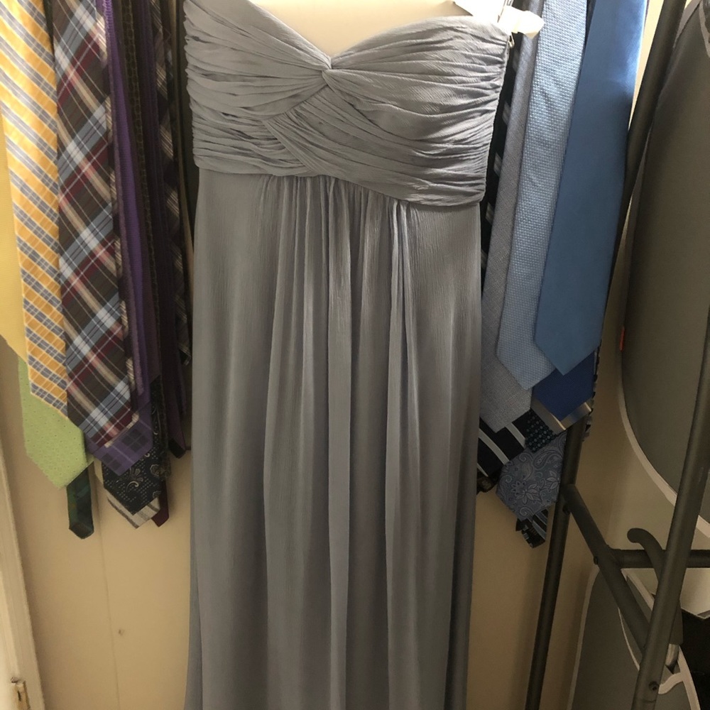 AMSALE bridesmaid dress-slate